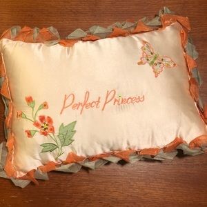 April Cornell Decorative Silk Embroidered Pillow